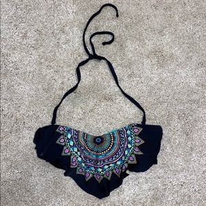 TARGET Peacock Bikini Top